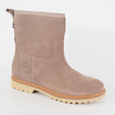 Womens Timberland Chamolx Valley A1SAA Taupe Leather Pull Casual Walking Boots
